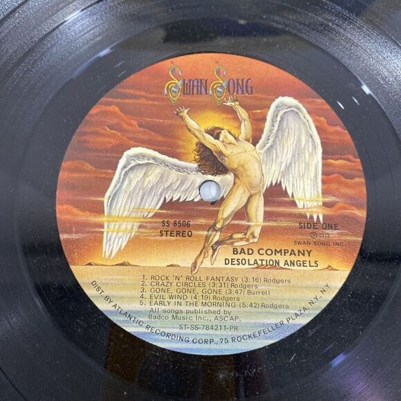 Bad Company Desolation Angels Vinyl LP Record 1979 - Picture 5 of 7